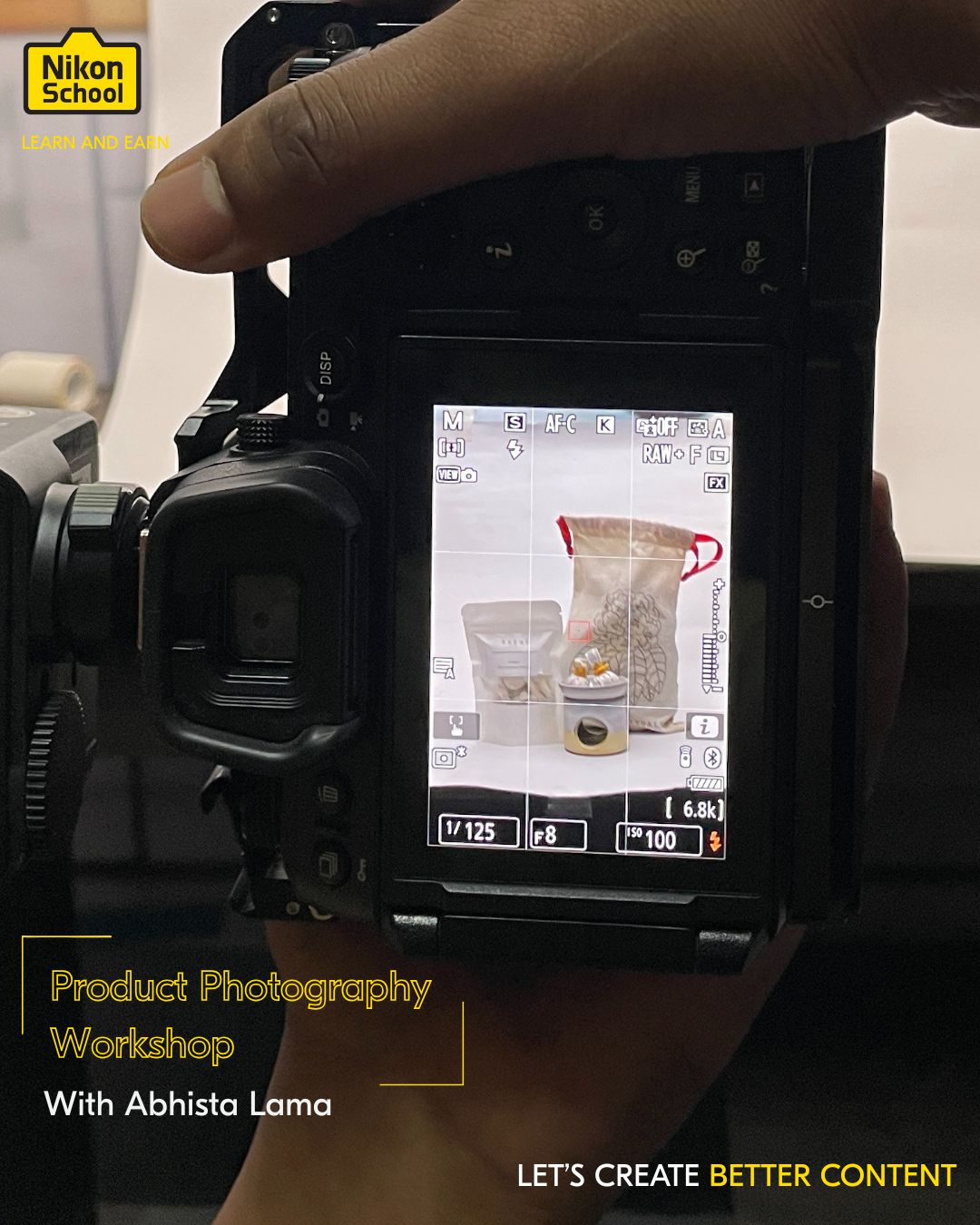 Product Photography Workshop with Abhista Lama