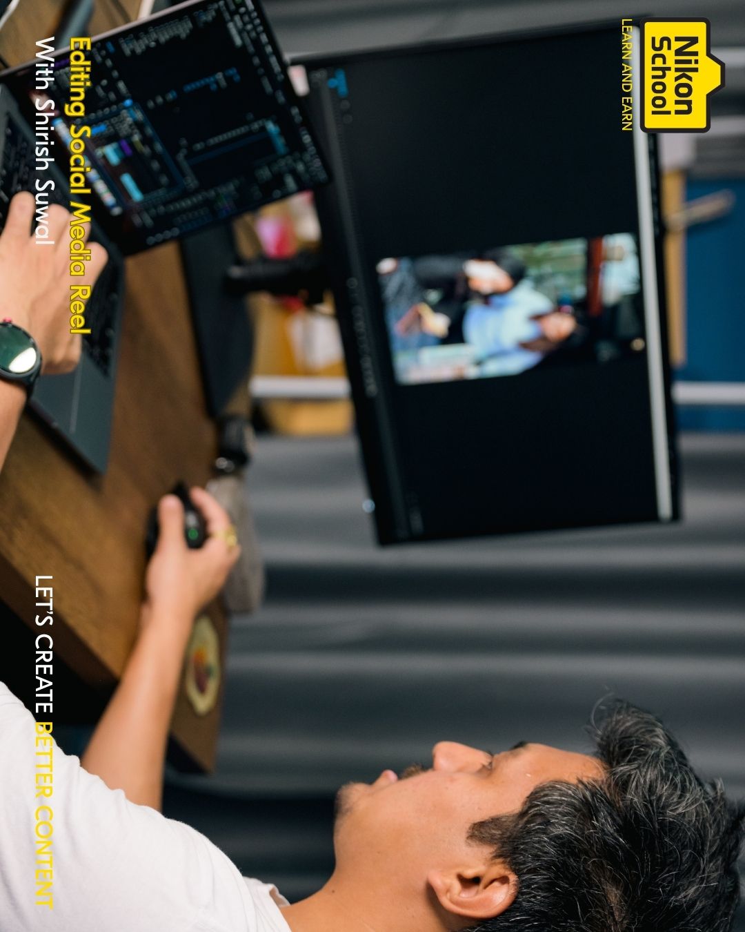 Editing Social Media Reels with Shirish Suwal